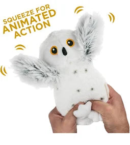 TALL TAILS DOG TOY ANIMATED SNOW OWL