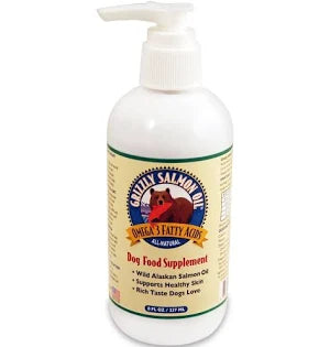 GRIZZLY SALMON OIL 8 OZ