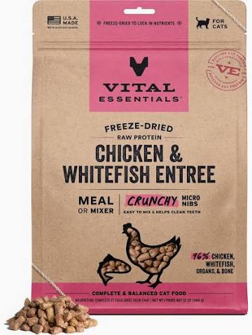 VITAL ESSENTIALS CAT FOOD MICRO NIBS