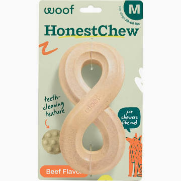 WOOF DOG TOY HONESTCHEW INFINITY BONE