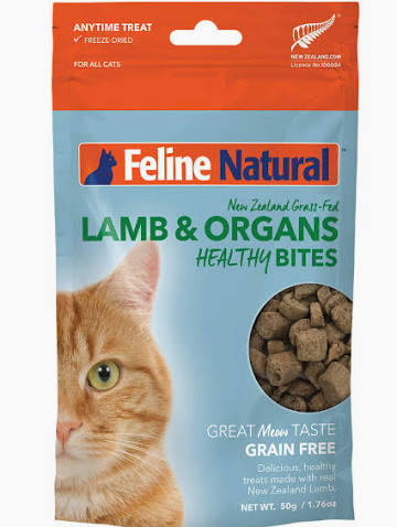 FELINE NATURALS FREEZE-DRIED CAT TREATS