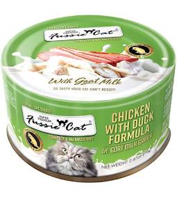 FUSSIE CAT CHICKEN W/ DUCK IN GOAT'S MILK 2.47OZ
