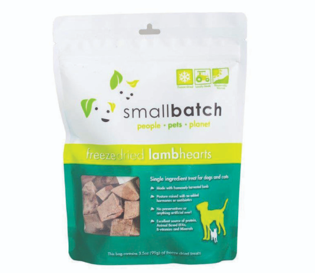 SmallBatch Freeze Dried Hearts Dog Treats