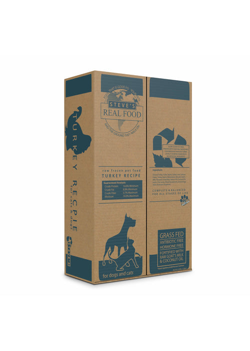 STEVE'S FROZEN RAW PATTIES 14 LB