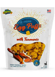 WILD MEADOW FARMS EGG PUFFS FOR CATS TUMERIC 1 OZ
