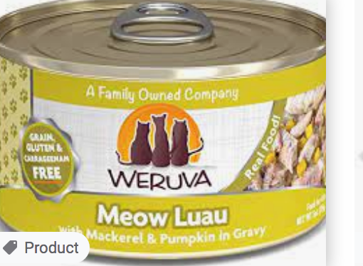 WERUVA CAT CLASSIC MEOW LUAU 3 OZ