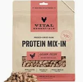 VITAL ESSENTIALS DOG MIX IN MINI NIBS CHICKEN 18 OZ